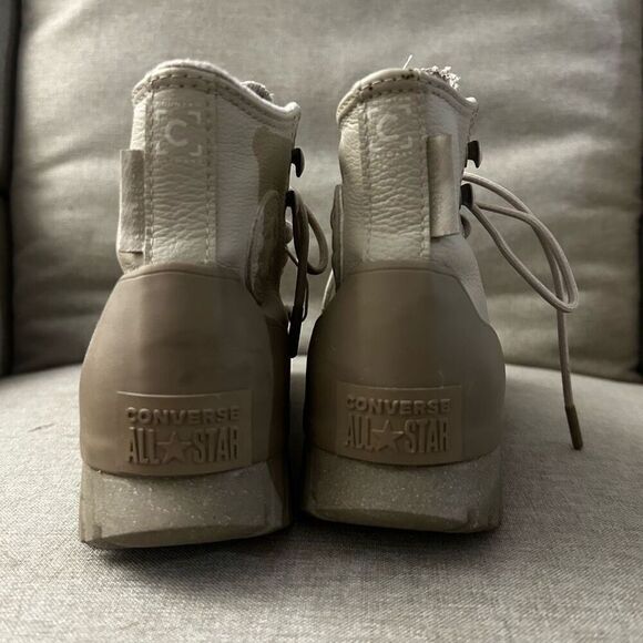 Chuck Taylor All Star Lugged 2.0 Counter Climate High Papyrus Sneakers Sz 6 - Picture 2 of 10